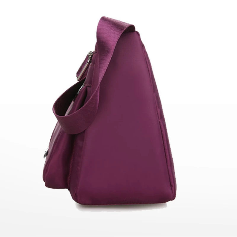 Waterproof Crossbody Bag for Women – Multi-Pocket Oxford Shoulder Bag