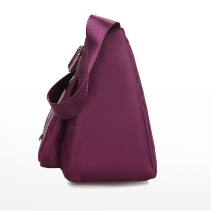 Waterproof Crossbody Bag for Women – Multi-Pocket Oxford Shoulder Bag