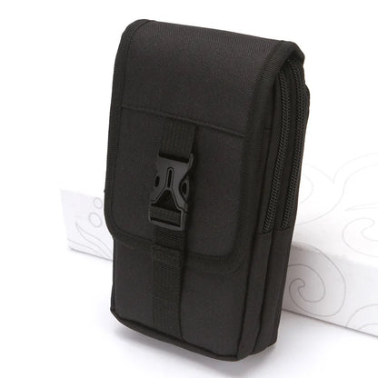 7-Inch Mobile Phone Waist Bag Wear-Resistant Oxford Fabric Belt Waist Bag Waist Hanging Bag Mobile