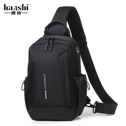 Men S Chest Bag Travel Women Crossbody Multi-Function Large Capacity Shoulder Commuting Light