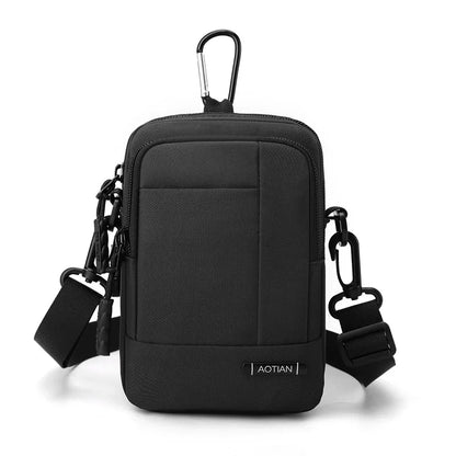 Unisble-Use Water-Resistant Waist Bag Multi-Functional Commuting Mobile Phone Storage
