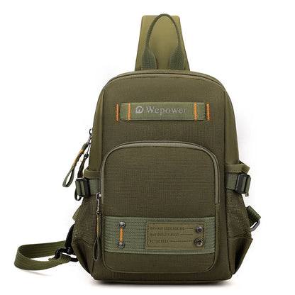 Large Capacity Daily Travel Hand Lading Shoulder Strap Nylon Waterproof Functional Practical Chest