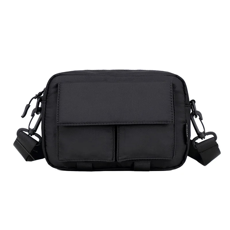 Oxford Cloth Crossbody Bag Versatile Square Waterproof Cycling Travel Backpack - Waterproof