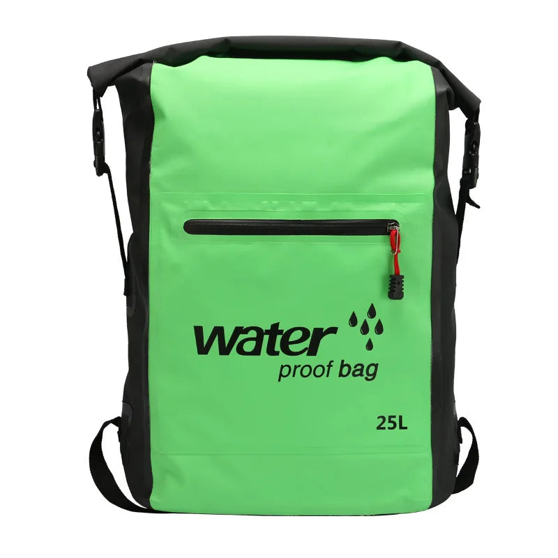 25l Waterproof Backpack Dry Travel Bag Swimming Rucksack Sports Canoeing Kayaking Rafting Hiking