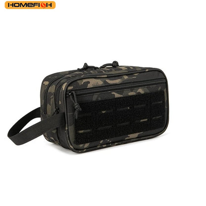 Homefish Tactical Toiletry Bag Men Hygiene Tool Molle Pouches Small Dopp Kit Mens Shaving Travel