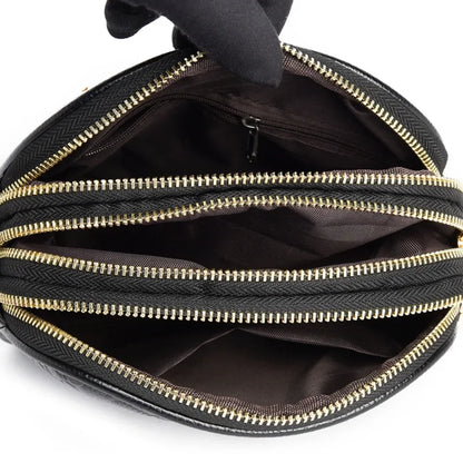 Women's Crossbody Bag – Multi-Pocket PU Leather Shoulder Handbag