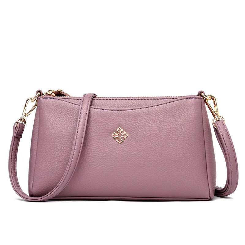Multi-Functional Single-Shoulder Crossbody Bag Simple Large-Capacity Square Detachable Loose Change