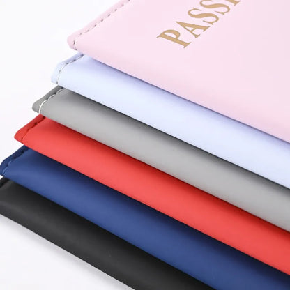 Slim Passport Holder Cove Map Pu Travel Essential Cruise Must Have Holders Portable All Country