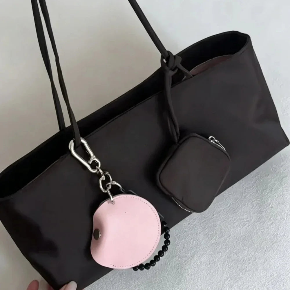 Large Capacity Nylon Canvas Tote Bag Women S Casual Summer Lightweight Handbag Shoulder Korean Style