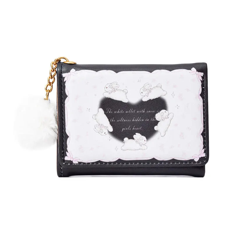 1 Pcs Cute Pu Leather Coin Purse Cartoon Waterproof Card Wallets Credit Holoder Students Change
