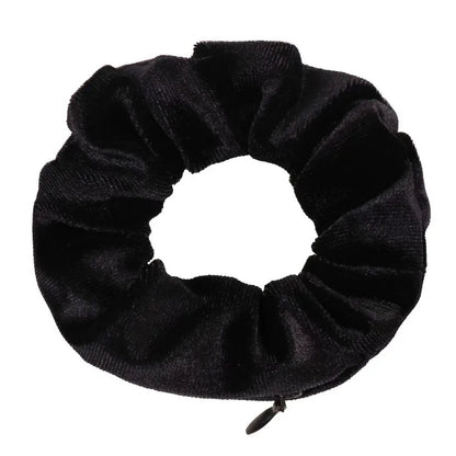 Zipper Scrunchie Coin Purse – Wristband Pouch for Running & Travel