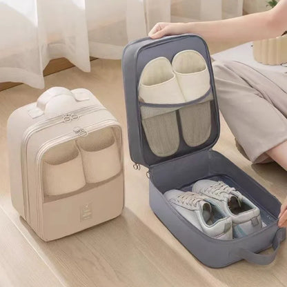 Travel Shoe Storage Bag – Portable Dustproof Shoe Organizer for Luggage