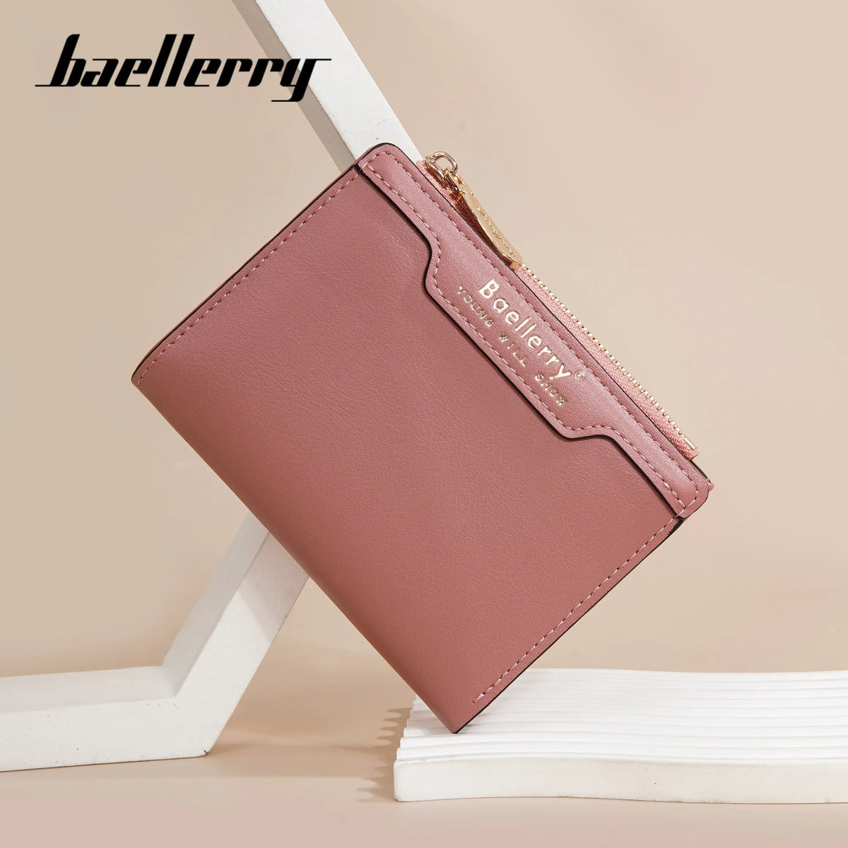 Ladies Short Wallet Fashionable Versatile Multiple Slots