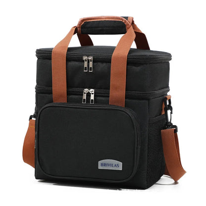 Insulated Lunch Bag – Large Cooler Tote with Shoulder Strap