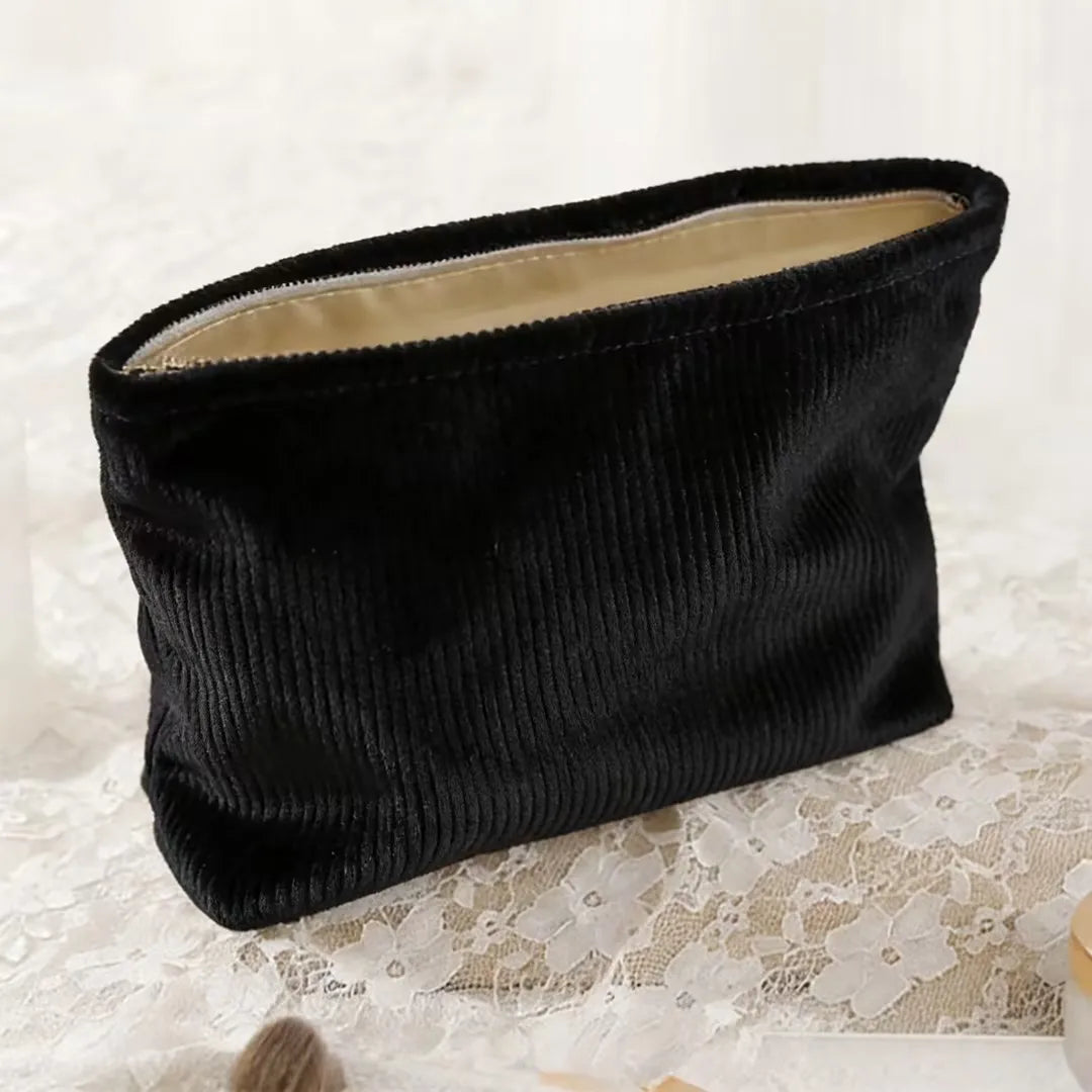 Homefish Women S Large Zippered Cosmetic Bag Sweet Makeup Travel Organizer Daily Outdoor Activities