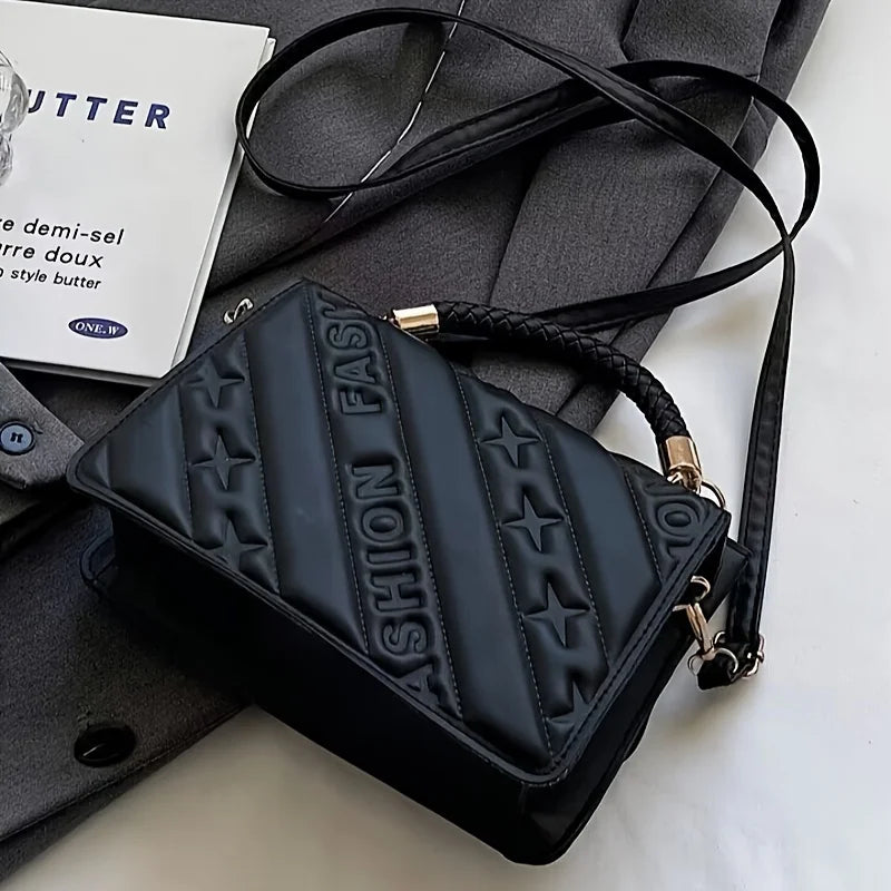 Quilted Shoulder Bag with Mini Coin Pouch – Women's Handbag