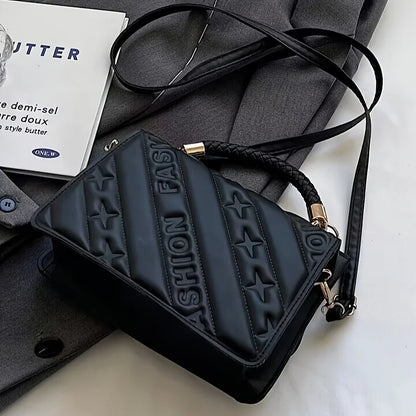 Quilted Shoulder Bag with Mini Coin Pouch – Women's Handbag