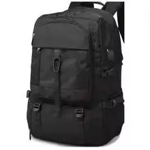 Separate Shoe Compartment Waterproof Business Backpack Outdoor Sports Black Storage Bag - Waterproof
