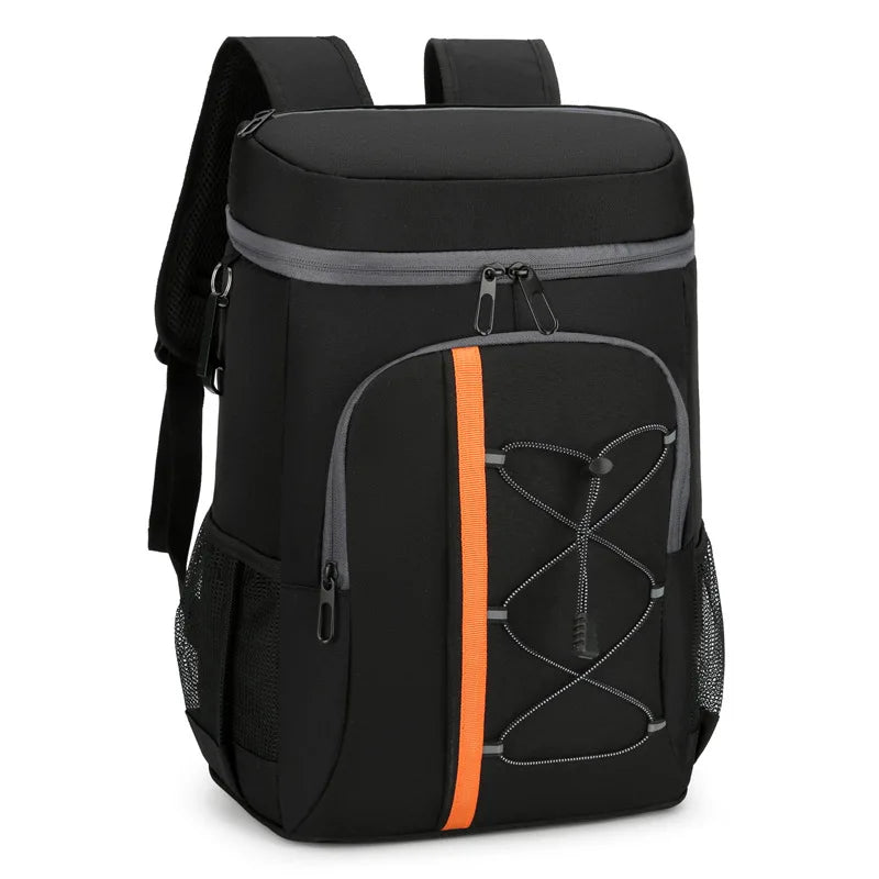 Portable Lunch Storage Bag Outdoor Picnic Insulated Thickened Large-Capacity Backpack - Thick
