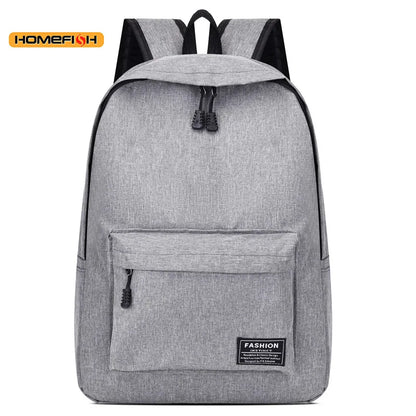 Men S Trendy Minimalist Backpack Versatile Large Capacity School Student Computer Travel Bag