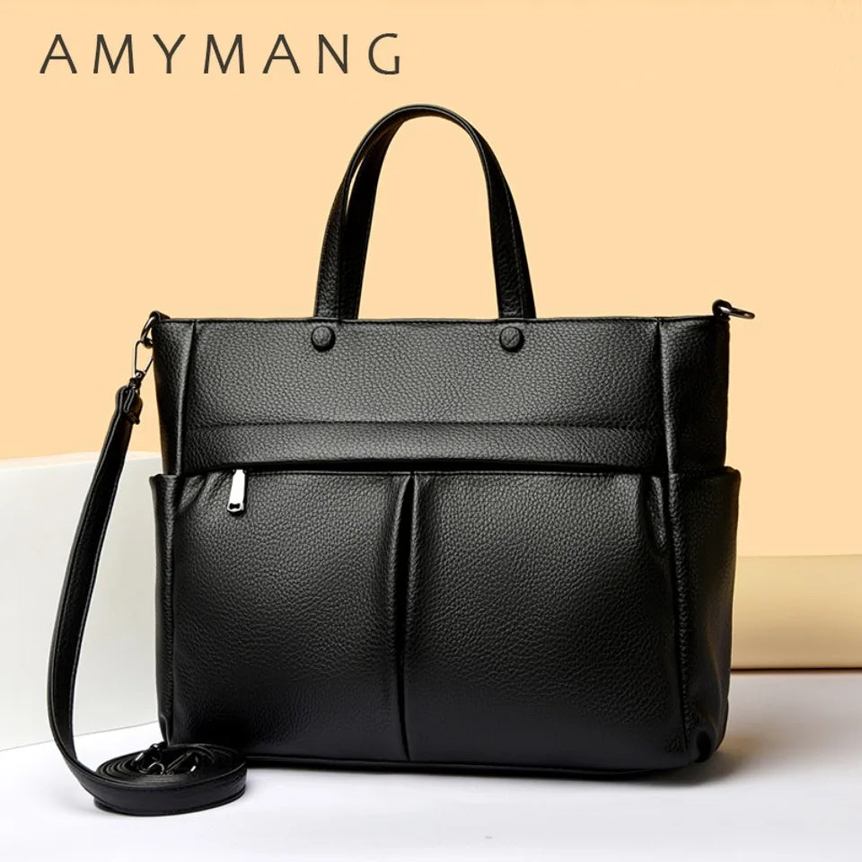 Women's Laptop Business Handbag – Large Shoulder Tote Bag