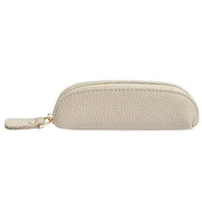 Leather Mini Coin Purse Long Cute Zipper Bag Ladies Cowhine Small