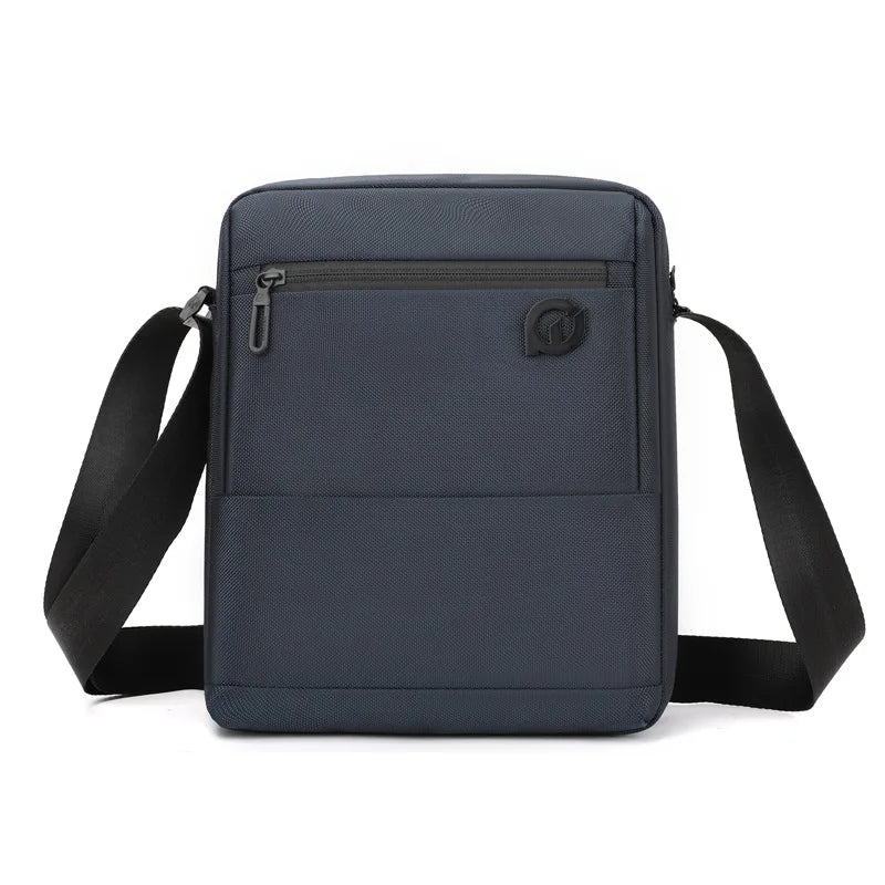 Men S Waterproof Travel Leisure Cross-Body Backpack Large Capacity Wear-Resistant One Shoulder