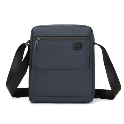 Men S Waterproof Travel Leisure Cross-Body Backpack Large Capacity Wear-Resistant One Shoulder