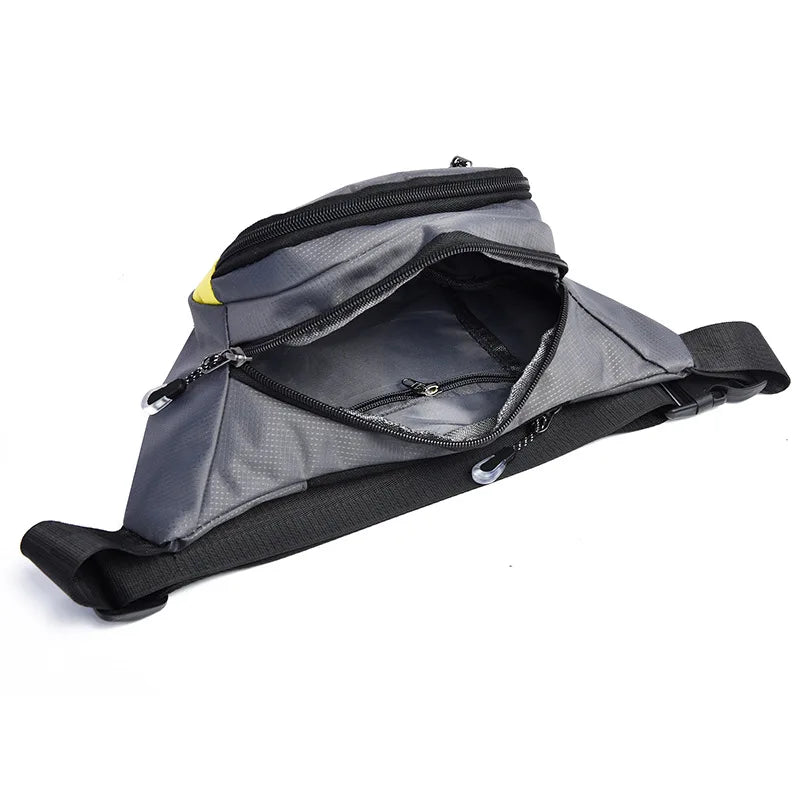 Oxford Fabric Men S Sports Durable Chest Bag Large-Capacity Multi-Pocket Cycling Crossbody Bag