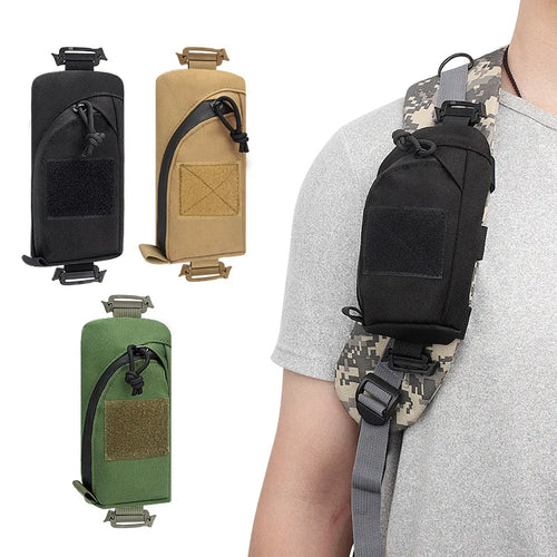 Outdoor Edc Tactical Miscellaneous Chest Bag Expansion Molle Portable Coin Purse Card Shoulder Strap