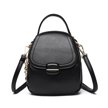 Mini PU Leather Crossbody Bag for Women