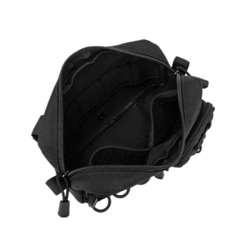 1000d Edc Pouch Molle Organizer Bag Utility Tool Horizontal Modular Outdoor Waist Pack Emt Hunting