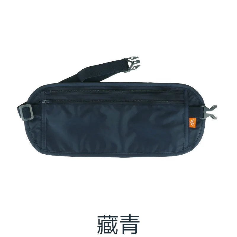 Personal Security Documents Travel Abroad Wallet Passport Card Bag Thin Mobile Phone Money