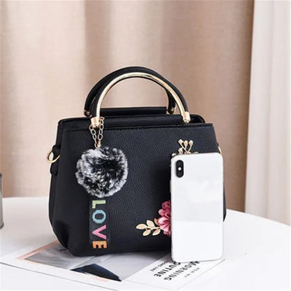 Elegant Mini Crossbody Bag 3d Flower Decor Handbag Women S Shoulder Bag Street Trends Tote Bag Purse