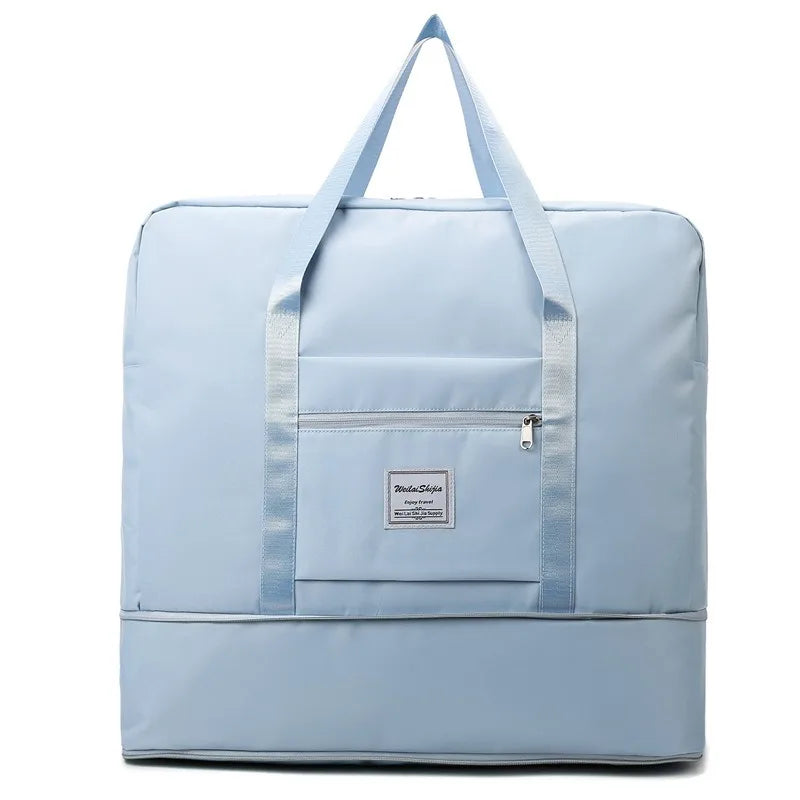 Large Duffel Tote Bag – Multi-Compartment Travel & Gym Organizer