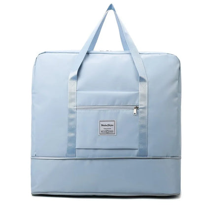 Large Duffel Tote Bag – Multi-Compartment Travel & Gym Organizer
