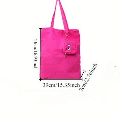 Embroidery Canvas Shoulder Bag with Mini Coin Pouch