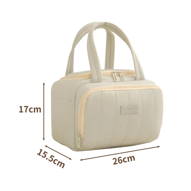 Lunch Bags Portable Lunch Boxes Commuters Student Insulated Bento Bags