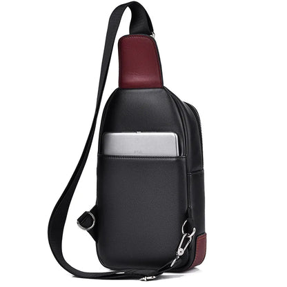 Fashionable Single-Shoulder Bag Contrasting Colors Large Capacity Mobile Phone Storage