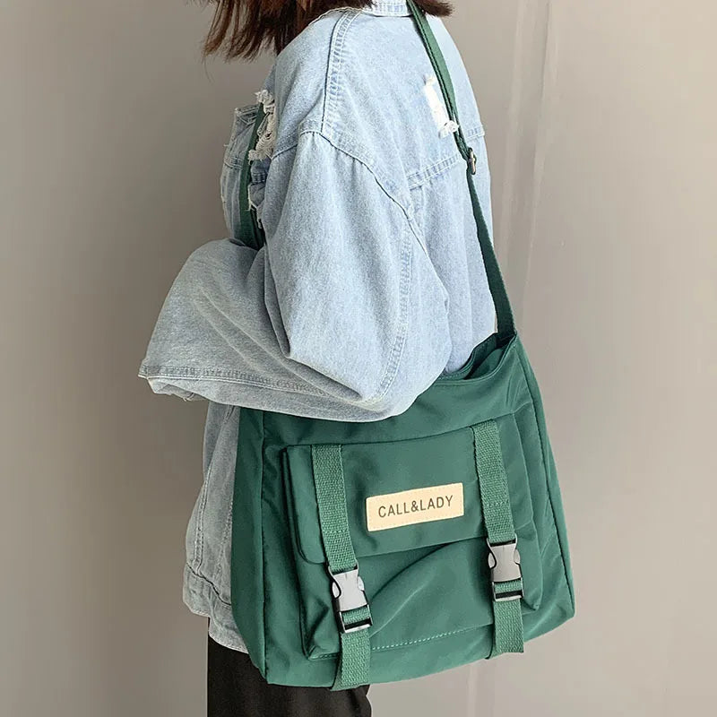 Crossbody Bag for Women – Waterproof Canvas Shoulder Messenger Bag