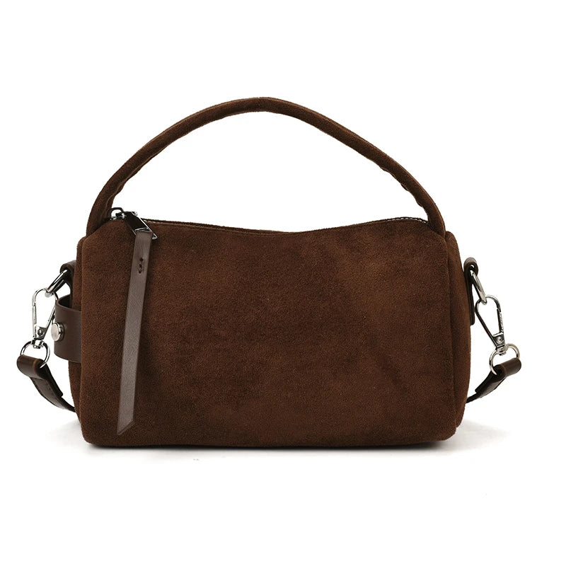 Retro Mini Crossbody Bag for Women – PU Leather Shoulder Purse