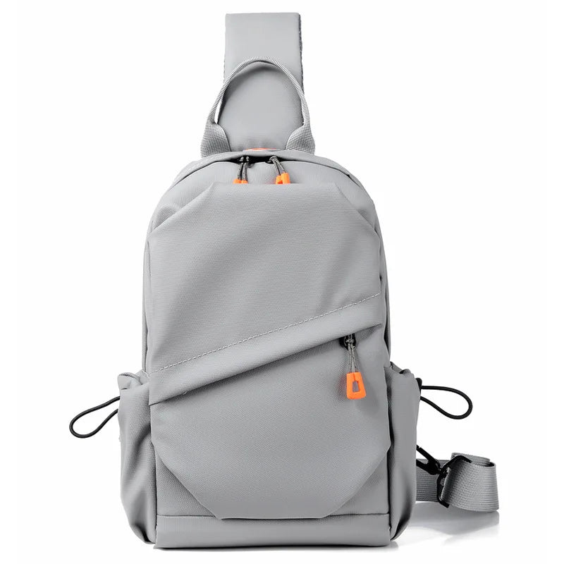 Men S Women Waterproof Film Large-Capacity Chest Bag Cross-Body Shoulder Backpack Leisure