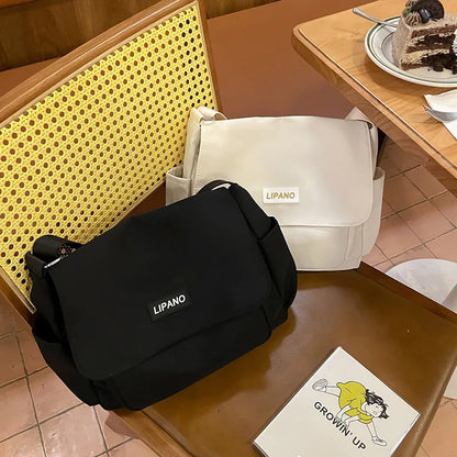 Nylon Crossbody Shoulder Bag for Women & Men