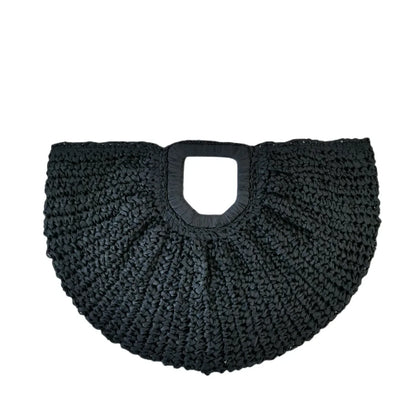 Travel Big Basket Summer Straw Woven Handbag Ladies Large Capacity Beach Bag Handmade Handbags Purse