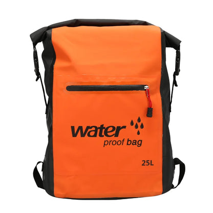 25l Waterproof Backpack Dry Travel Bag Swimming Rucksack Sports Canoeing Kayaking Rafting Hiking
