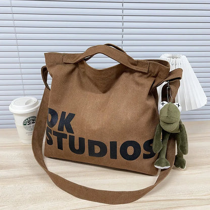 Canvas Messenger Bag – Vintage Retro Large Capacity Shoulder Bag