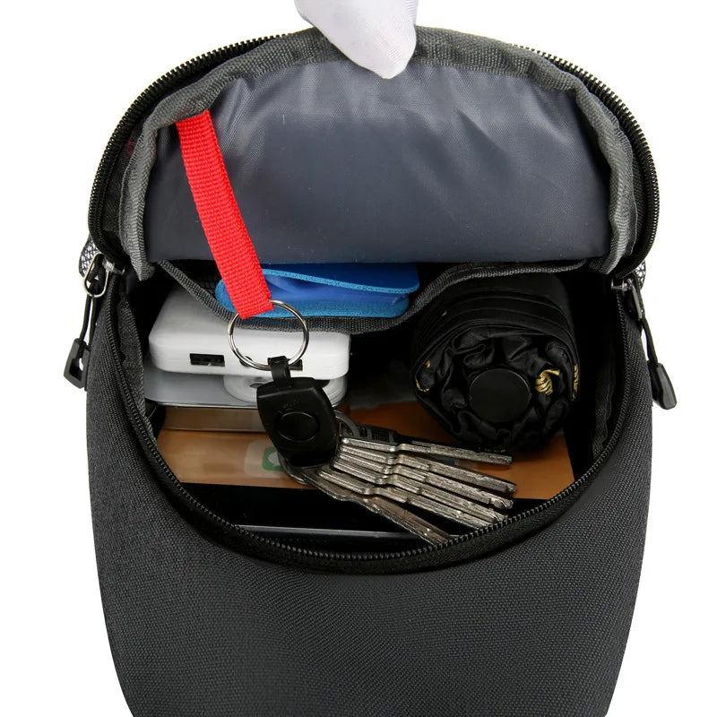 Men S Outdoor Shoulder Bag Casual Wear Resistant Scratch Anti Spill Crossbody