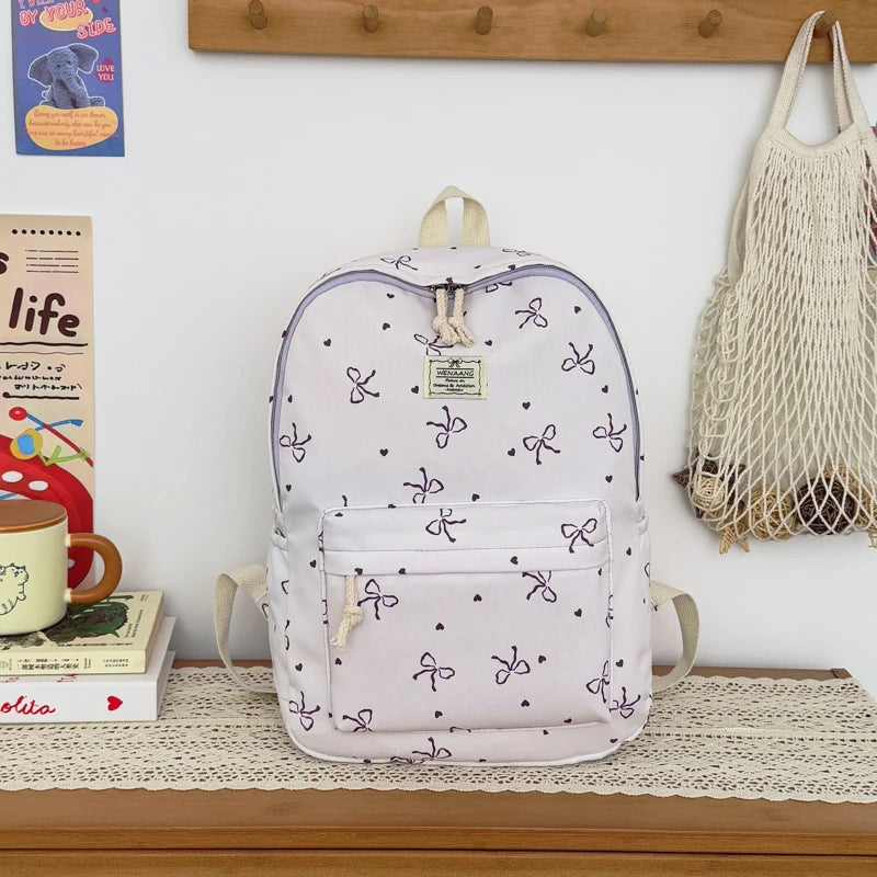 Ultra Light Spacious Versatile School Bag Daily Campus Life Outdoor Trips