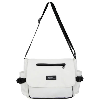 Waterproof Canvas Crossbody Messenger Bag for Teen Boys & Men
