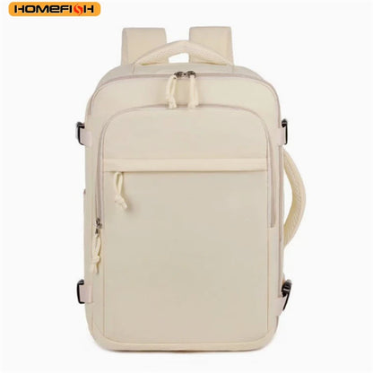 Homefish Business Casual Travel Commuting Men S Backpack Large Capacity Computer Bag Leisure Bookbag